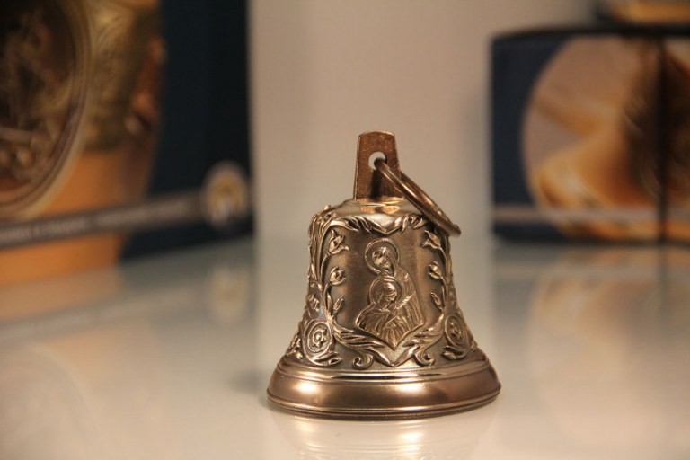 Сувенирный колокол Православный подарок Религиозный сувенир Церковная утварь